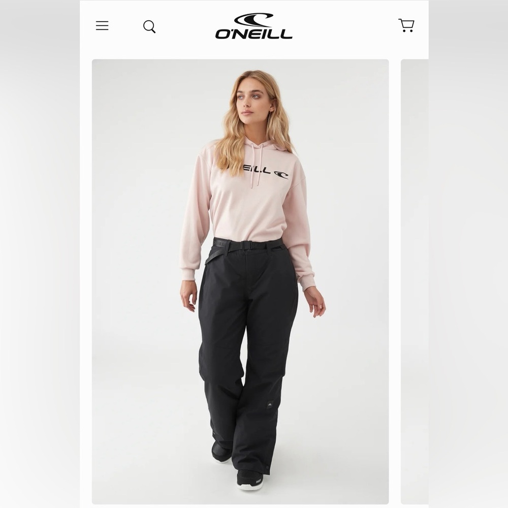 NWT O'Neill Women's Black Ski/Snowboard/Snow Pants - Picture 5 of 9